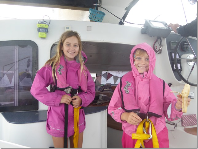 The girls ready for bromie spotting