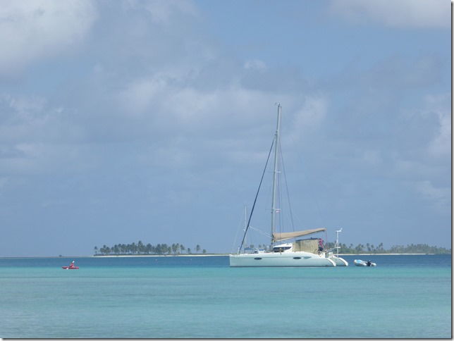 Skylark at rest at Raroia