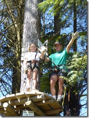 North Island again–Wellington, Rotarua and tree running